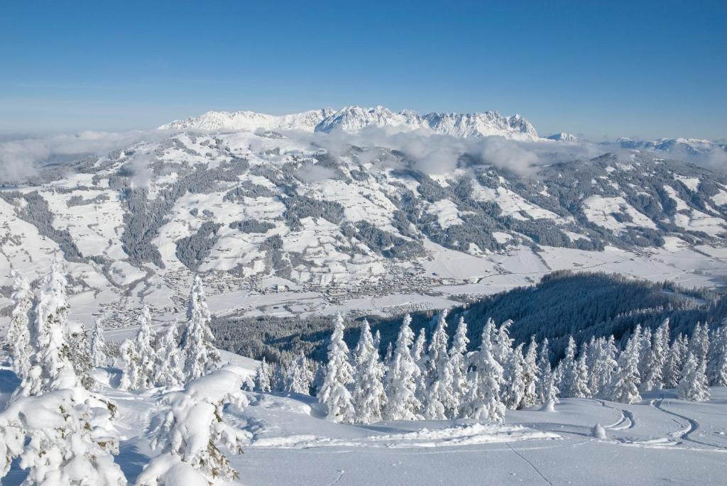 Hotel Kraftquelle Schlossblick Angerberg  Kültér fotó