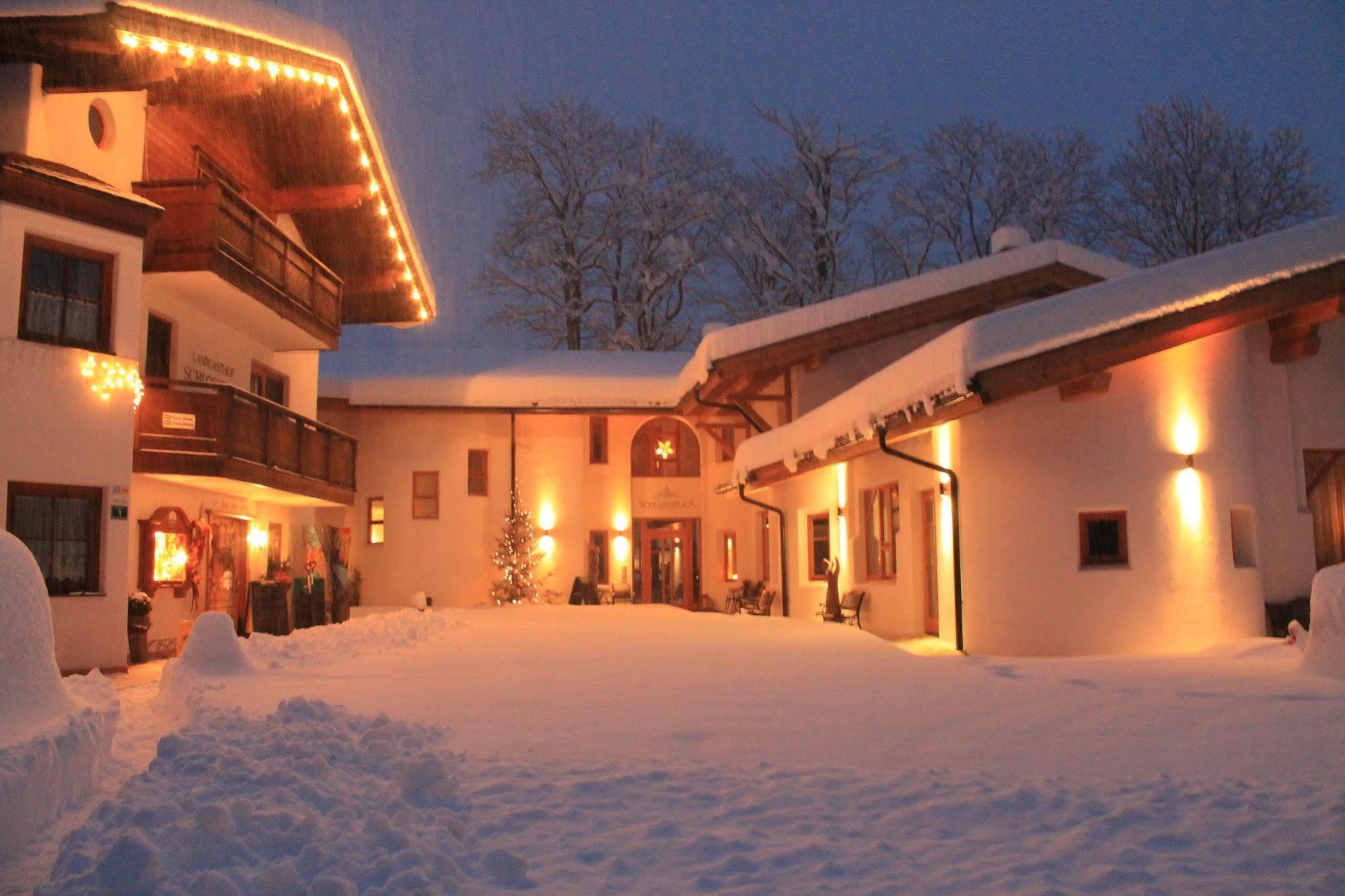Hotel Kraftquelle Schlossblick Angerberg  Kültér fotó